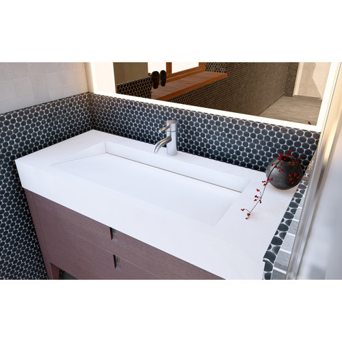 CastelloUSA Audrey 48" Single Bathroom Vanity Top with Sink & Reviews
